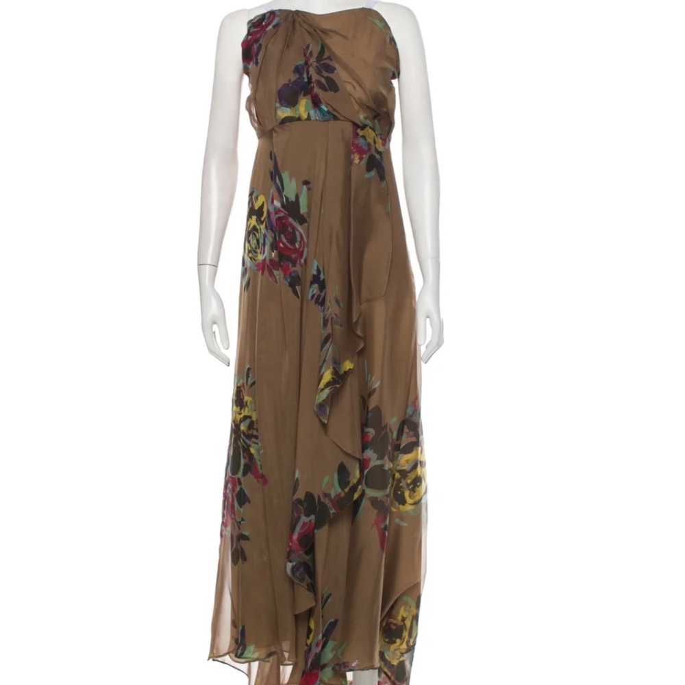 Lela Rose Silk Evening Gown